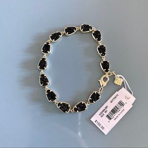 [SOLD] Kendra Scott Susanna Bracelet Black Drusy